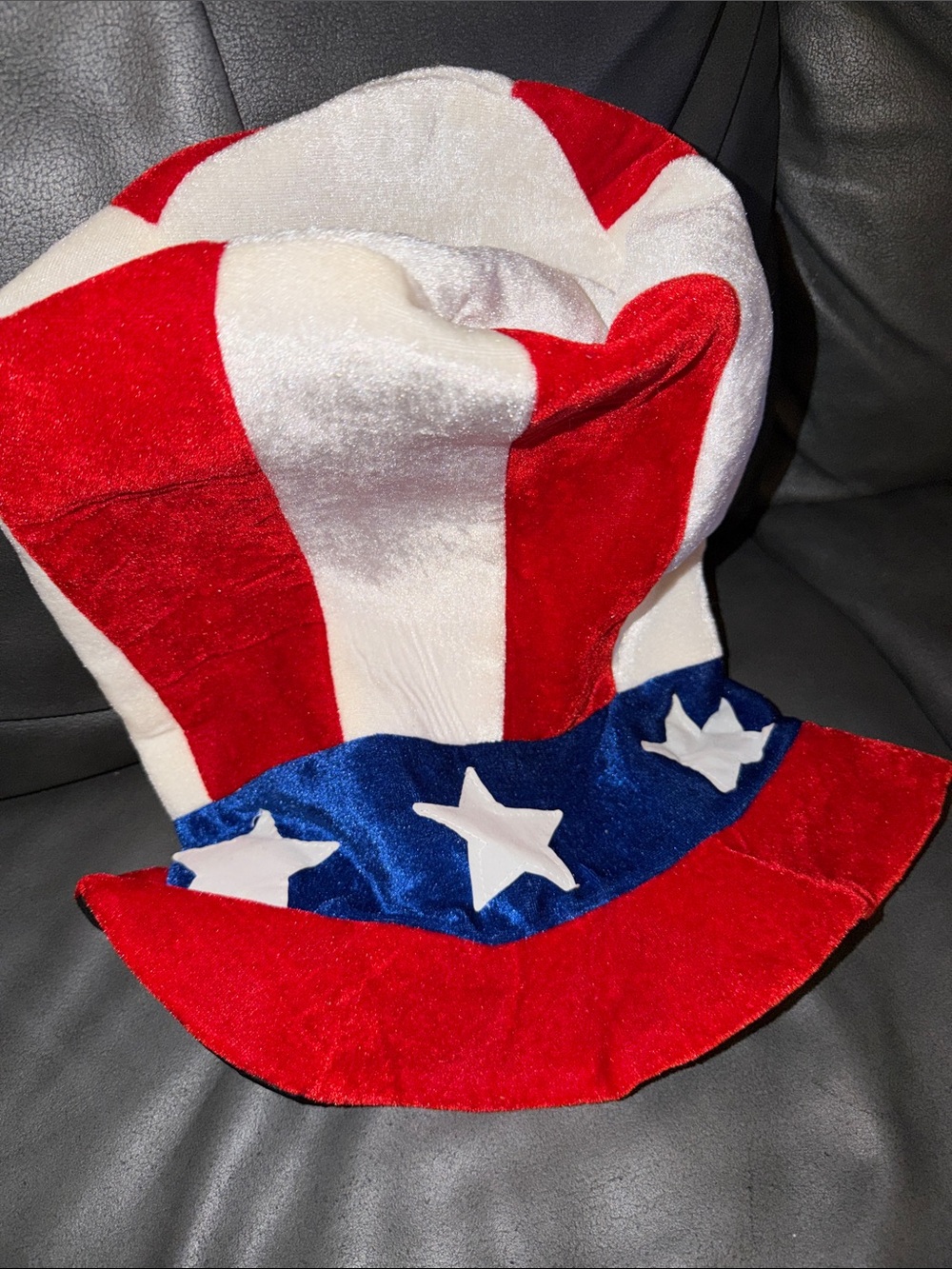 Active USA Red White & Blue Patriotic Top Hat
